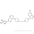 4,4 &#39;- (1,3-Propanodiildi-4,1-piperazinediil) bis (7-cloroquinolina) fosfato CAS 85547-56-4